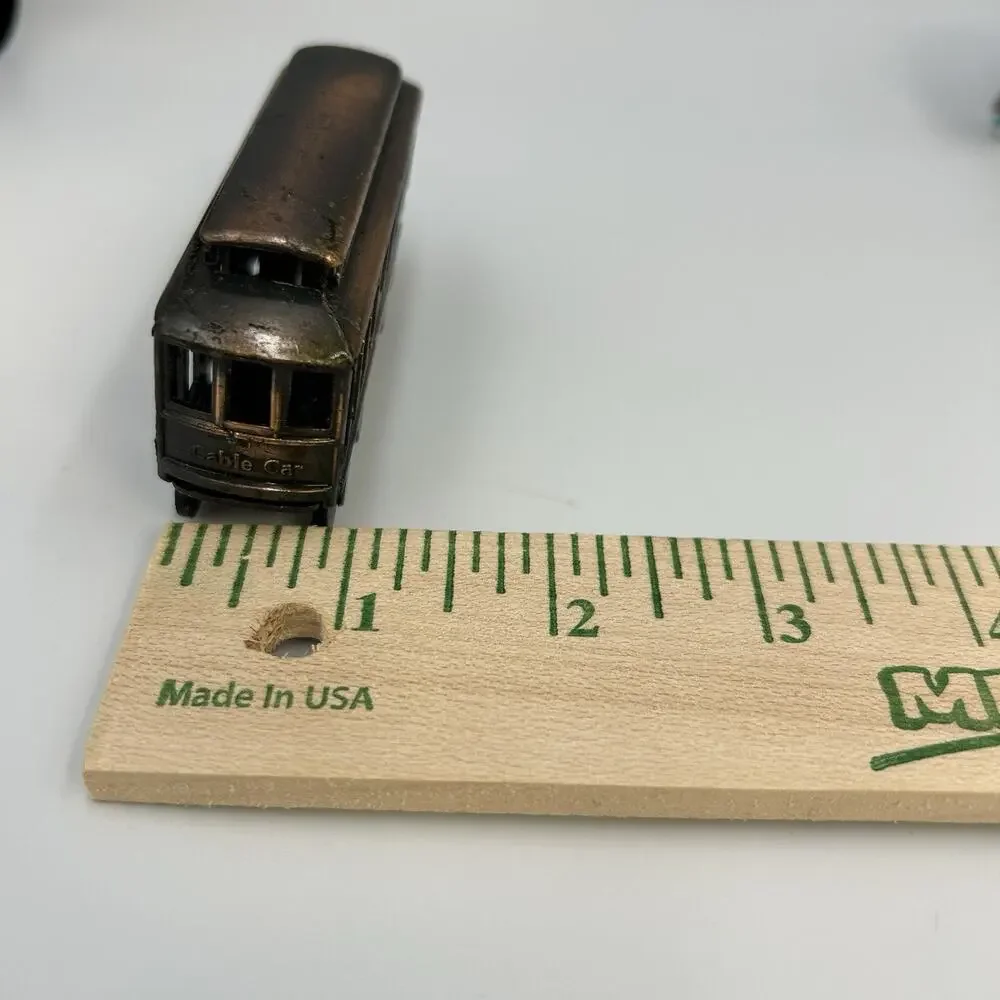 Vintage San Francisco Cable Car Trolly Die-Cast Miniature Pencil Sharpener